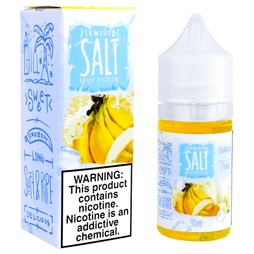 Banana ICE Salt Nic by Skwezed Salts (30ml) - Eliquidstop