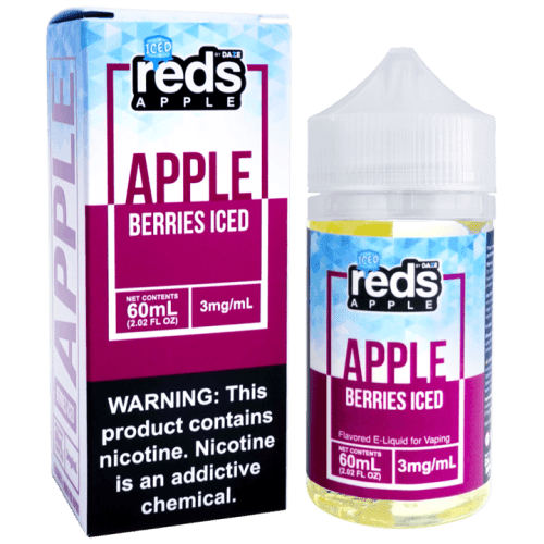 Berries ICED Reds Apple by 7 Daze E-Liquid (60ml)(ON SALE) - Eliquidstop