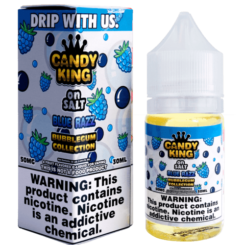 Blue Razz Bubblegum Collection Salt Nic by Candy King (30ml) - Eliquidstop