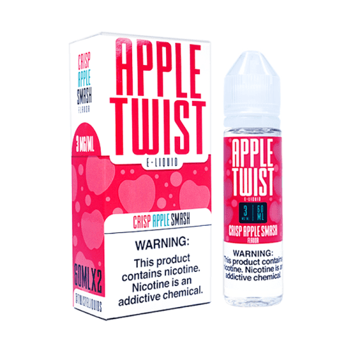 Crisp Apple Smash By Apple Twist E-Liquid (60ml-120ml) - E-Liquid Stop