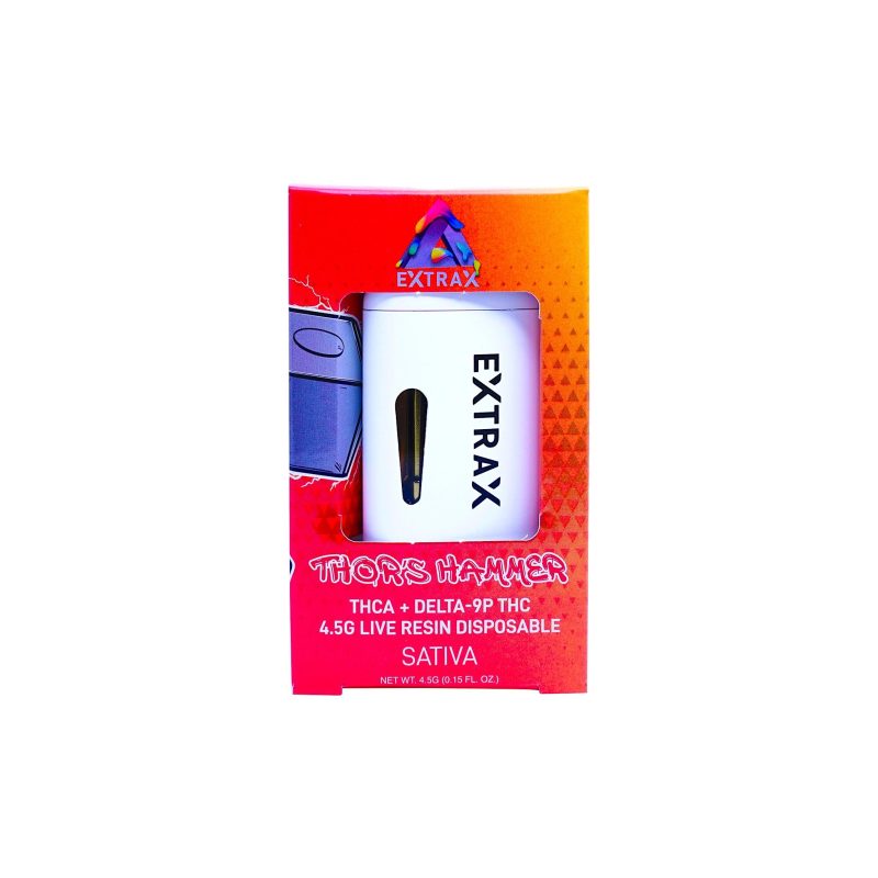 DELTA EXTRAX ADIOS BLEND THCA Delta-9P 4.5G Disposables - Eliquidstop