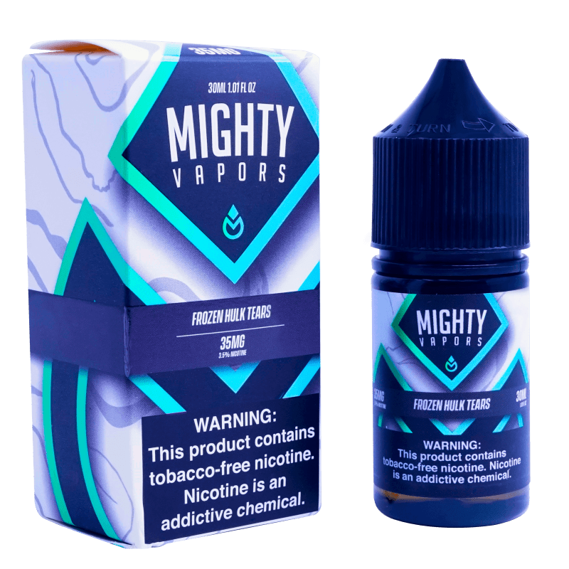 frozen hulk tears tfn salt nic by mighty vapors 30ml eliquidstop