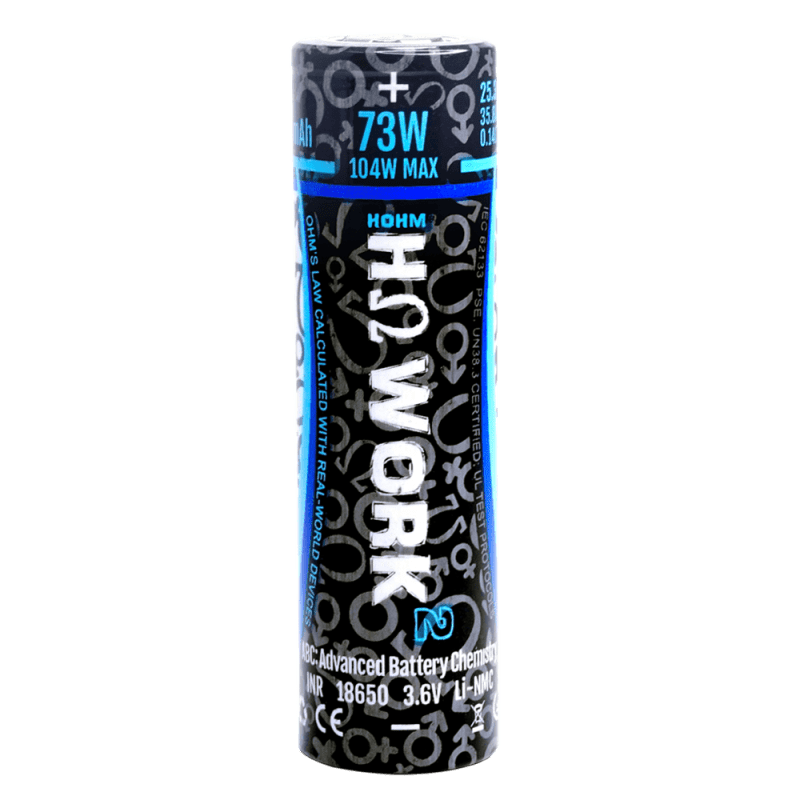 hohm tech work 2 18650 2547mah 35 8a battery eliquidstop 2