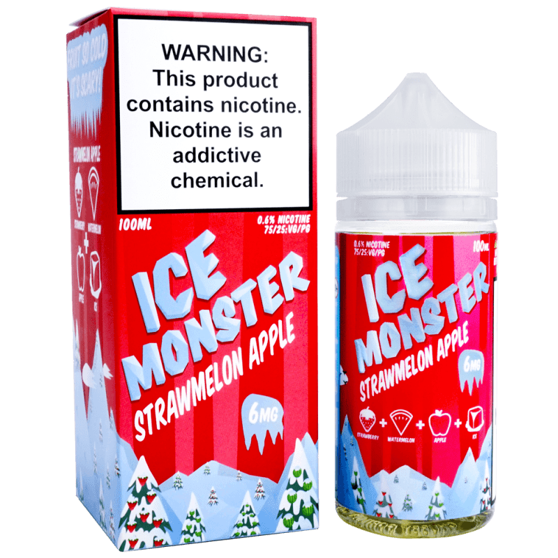 ICE Strawmelon Apple by Monster Vape Labs E-liquid (100ml)(ON SALE) - Eliquidstop