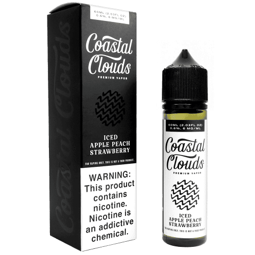 ICED Apple Peach Strawberry by Coastal Clouds E-Liquid (60ml) (ON SALE) - Eliquidstop