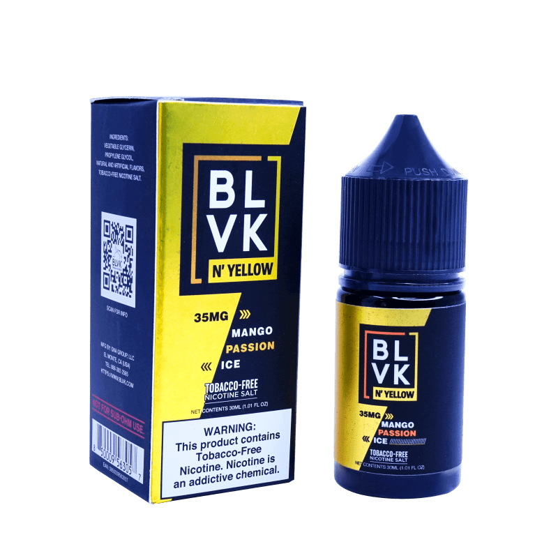 Mango Passion ICE TFN Salt Nic by BLVK N' Yellow (30ml) - Eliquidstop