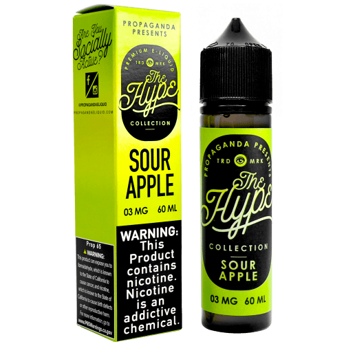 The Hype Collection Sour Apple by Propaganda Premium E-liquid (60ml) - Eliquidstop