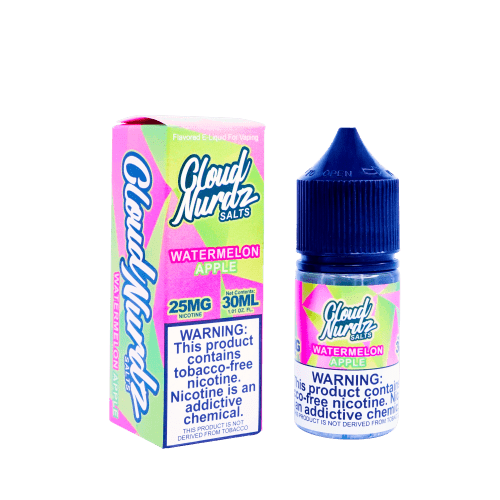 Watermelon Apple TFN Salt Nic by Cloud Nurdz (30ml) - Eliquidstop